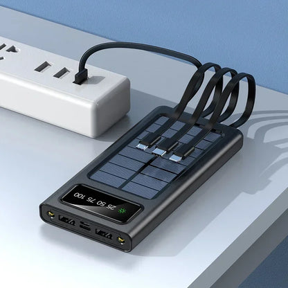 50000mAh Solar Power Bank Super Fast Charging