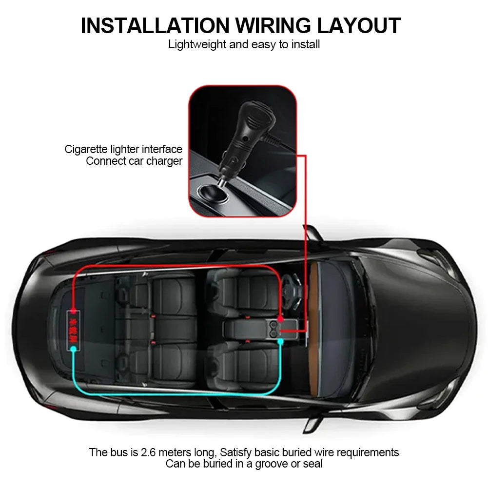Devil‘s Eyes  Animation Display 12V 24V LED Screen Light for Car Truck Windshield