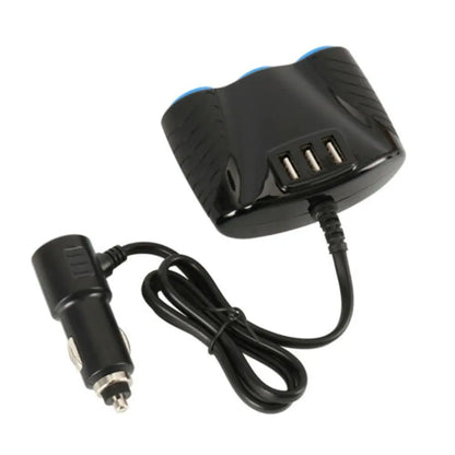 12V Splitter USB Plug Car Charger