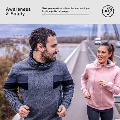 IP55 Sweatproof with Built-in Mic for Sports Bone Conduction