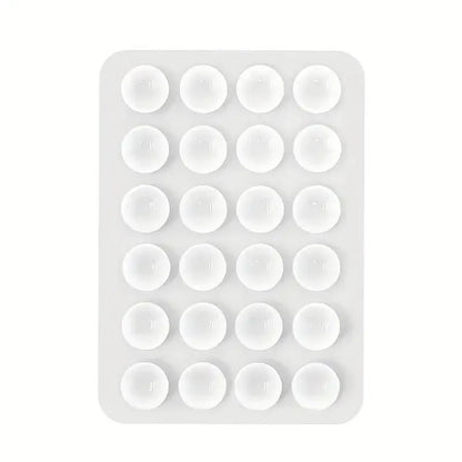 Mat Multifunctional Suction Cup Wall Stand Square Anti-Slip Single-Sided Case Mount Back Sticker