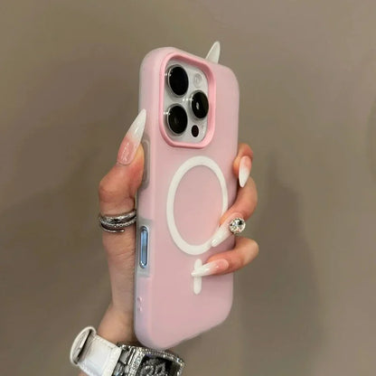 Luxury Candy Magsafe Wireless Charge Matte Phone Case For iPhone