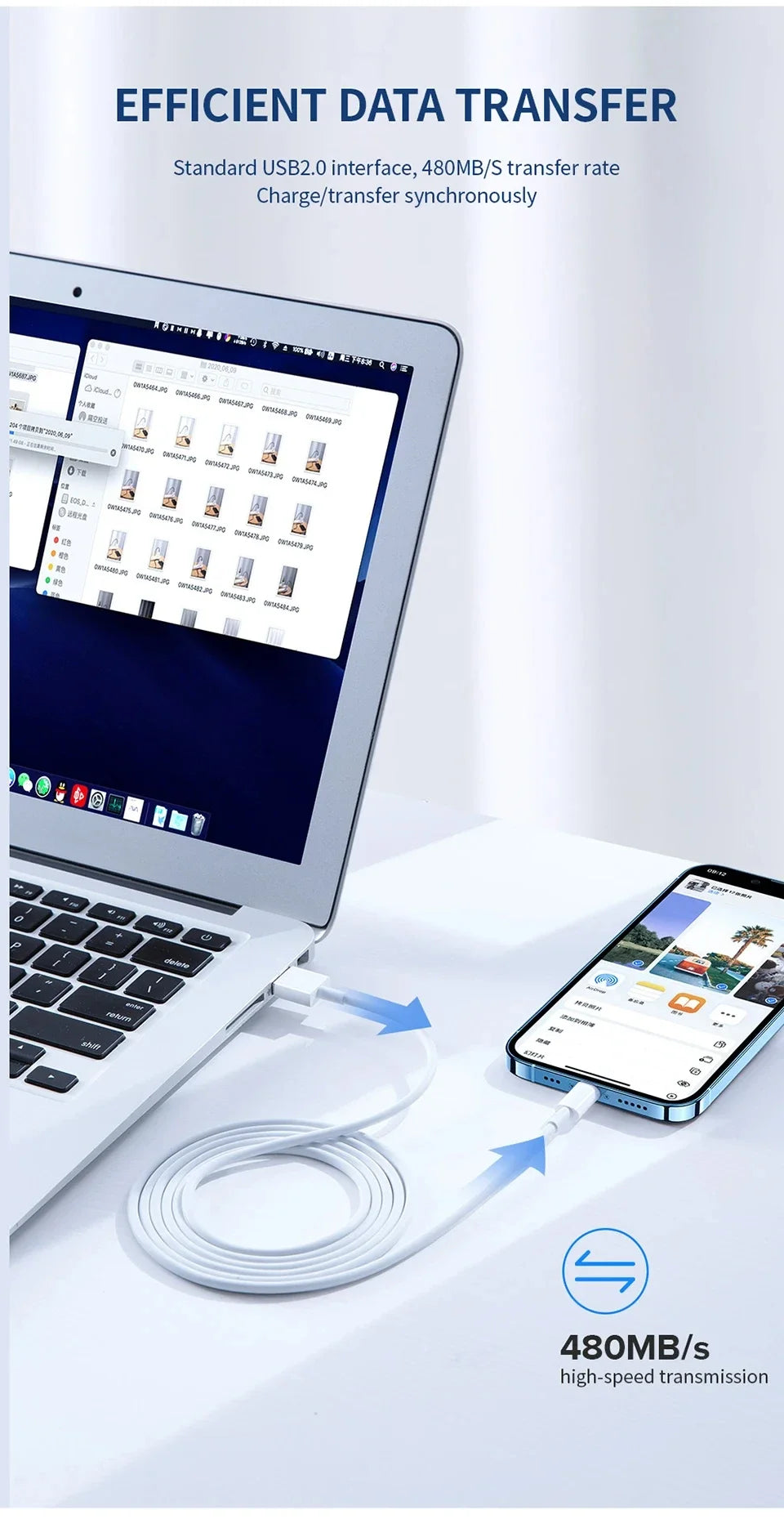 Original PD 35W USB C Cable