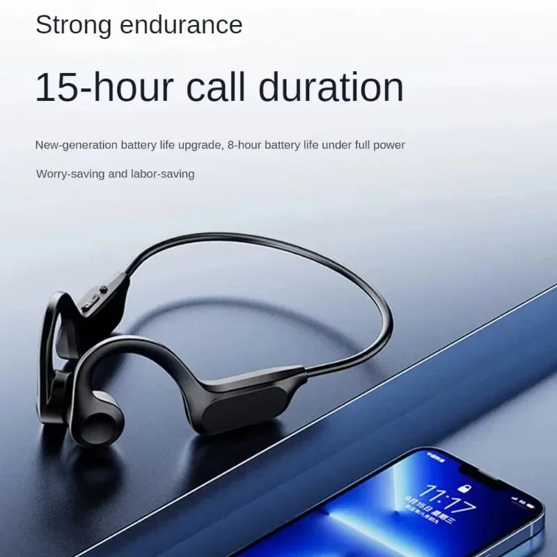 Xiaomi X7 Wireless Bone Conduction Earphone Sport Bluetooth Compatible Memory Card Digital Display With Mic For Sports Earbuds