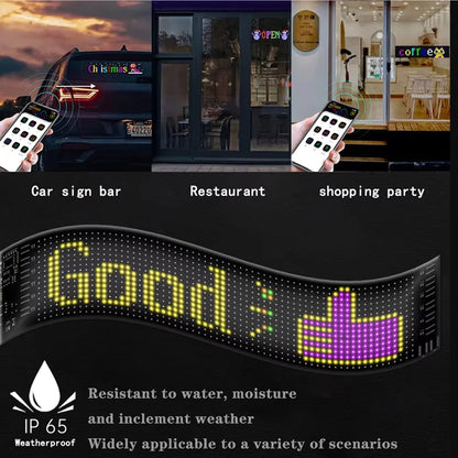 Demon Eyes Flexible LED Display for Car Truck Accessories
