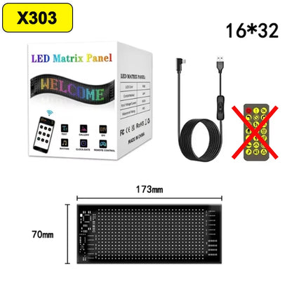 Demon Eyes Flexible LED Display for Car Truck Accessories