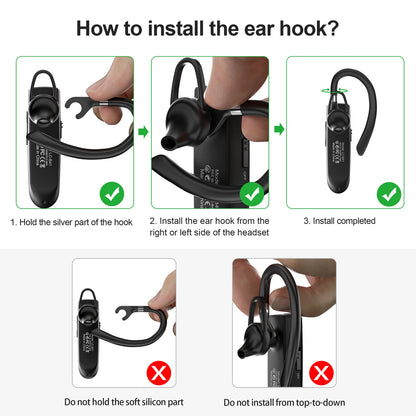 New Bee LC-B41 Bluetooth Wireless Headset V5. with Mic 24Hrs Talking Time