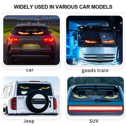 Devil‘s Eyes  Animation Display 12V 24V LED Screen Light for Car Truck Windshield